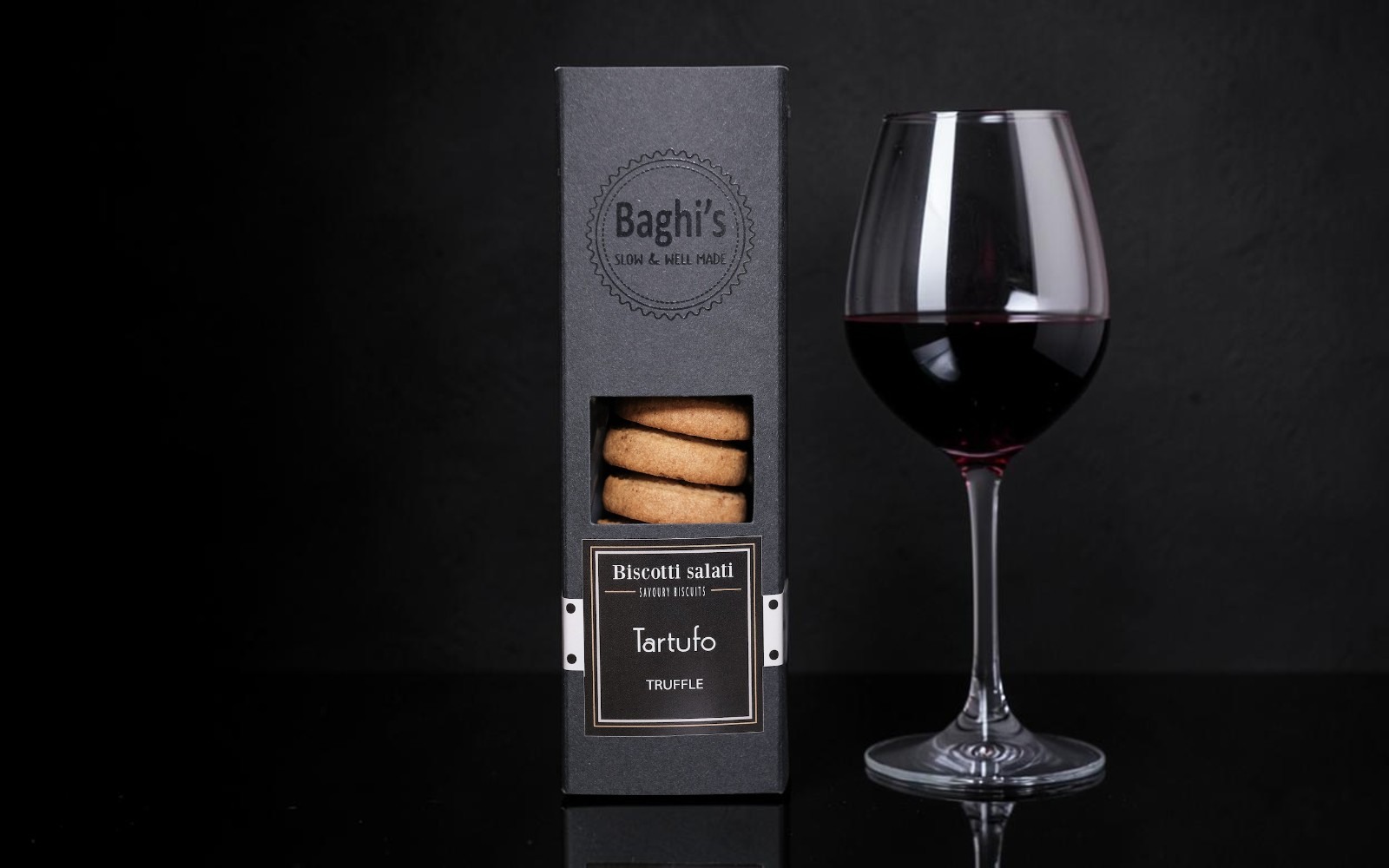 Biscotti salati gourmet artigianali Baghi's