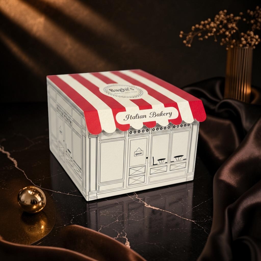 Confezione Panettone allo Zabaglione e Cioccolato Bianco Baghi's
